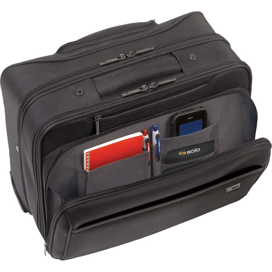 Solo Sterling Carrying Case (Roller) For 16" Notebook - Black