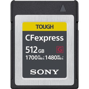 Sony TOUGH CEB-G512 512 GB CFexpress Card Type B - 1 Pack