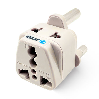 South Africa, Botswana Travel Adapter - 2 in 1 - Type M - Compact Design (DB-10L)