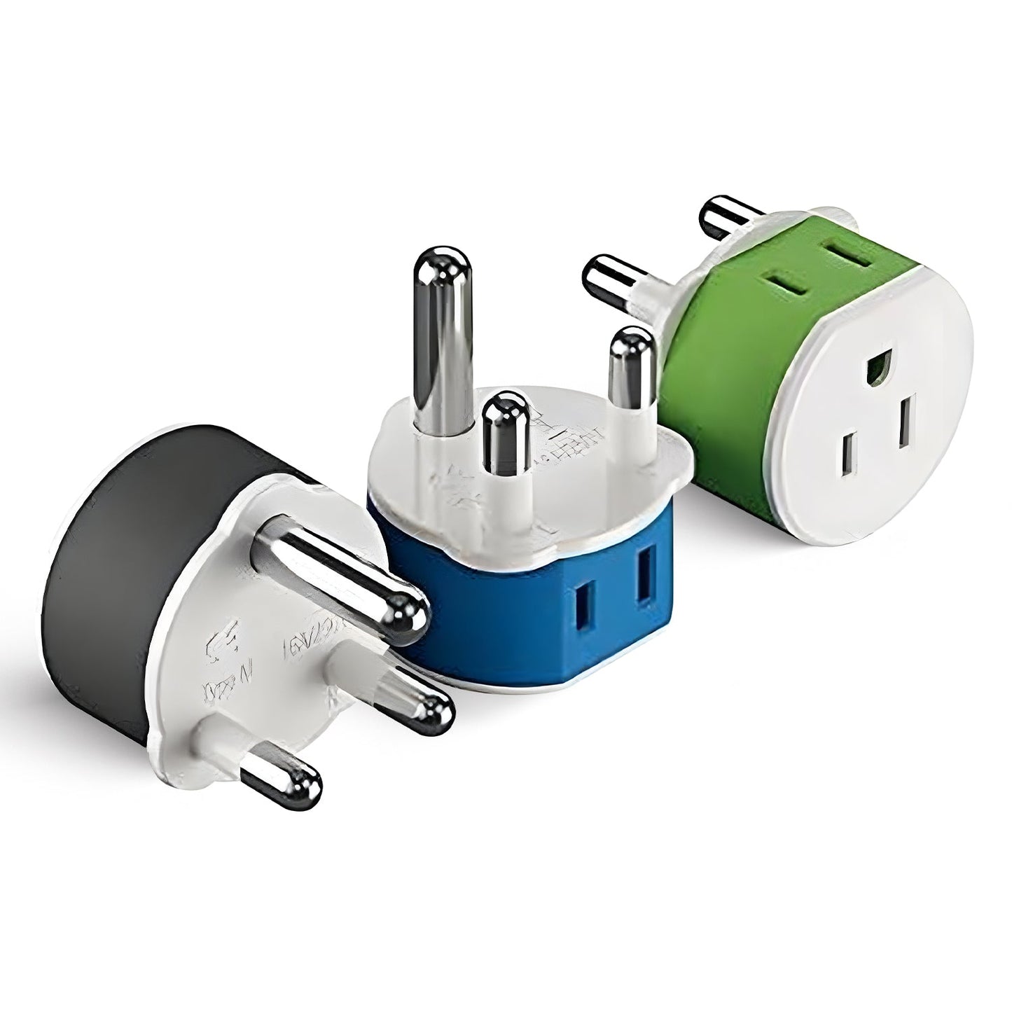 South Africa, Botswana Travel Adapter - 2 in 1 - Type M - Compact Design (US-10L)