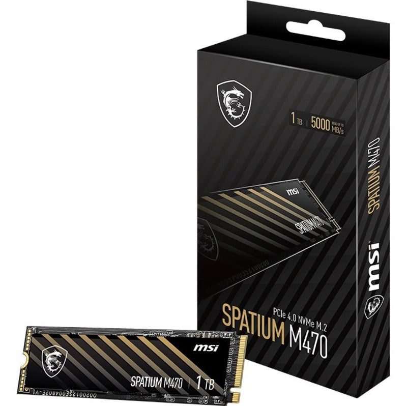 Spatium M470 Nvme M.2 1Tb Pcie,Gen4 Read5000Mb/S Write4400Mb/S