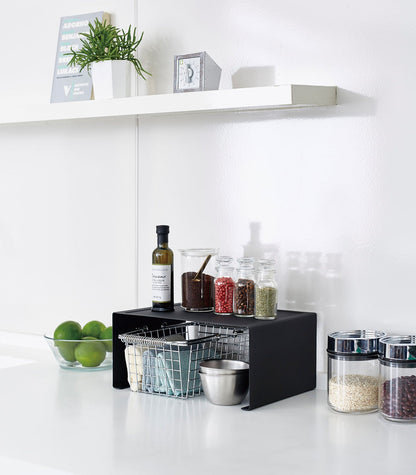 Stackable Countertop Shelf - Two Sizes - Steel