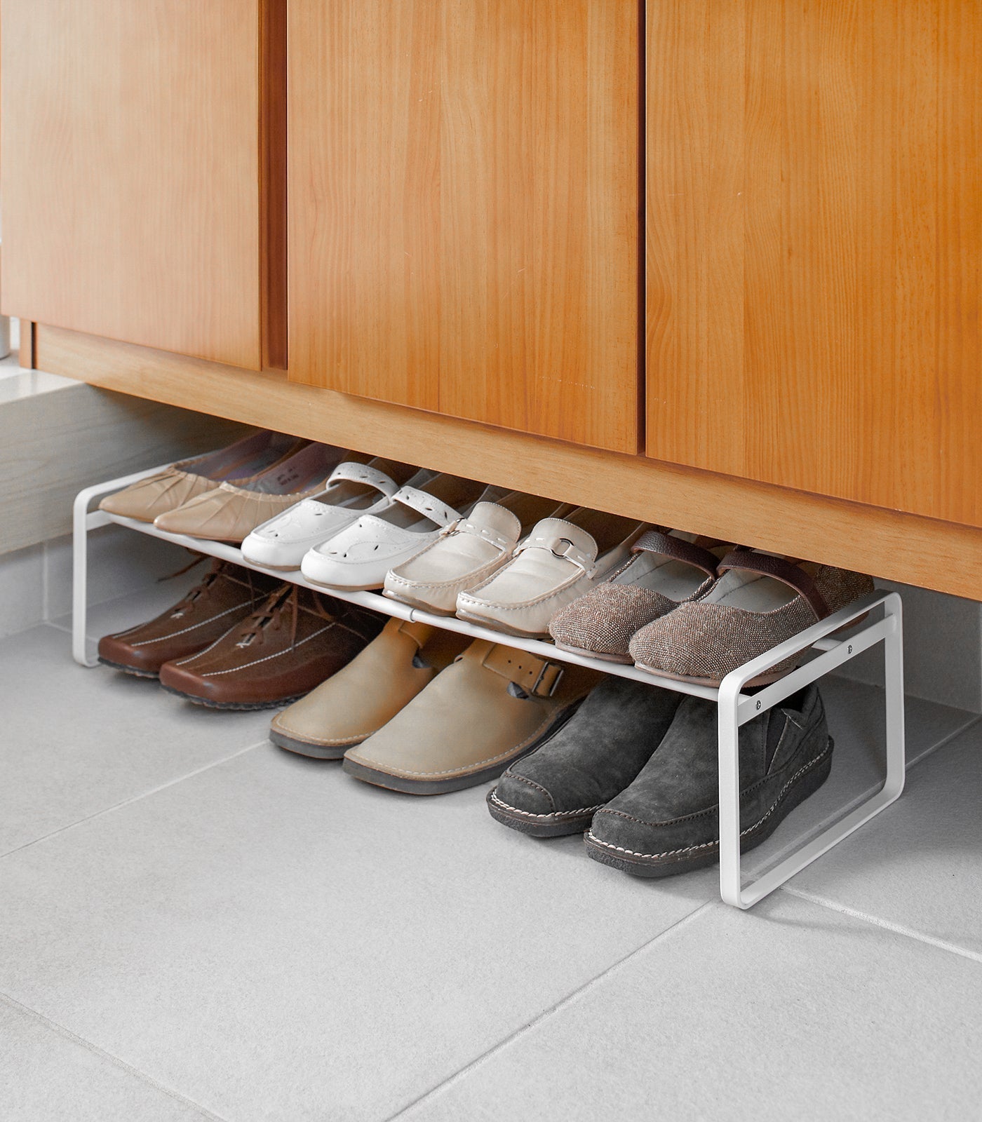 Stackable Shoe Rack (7" H) - Steel