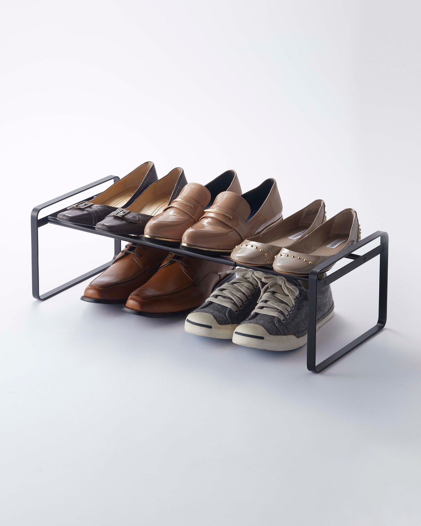 Stackable Shoe Rack (7" H) - Steel