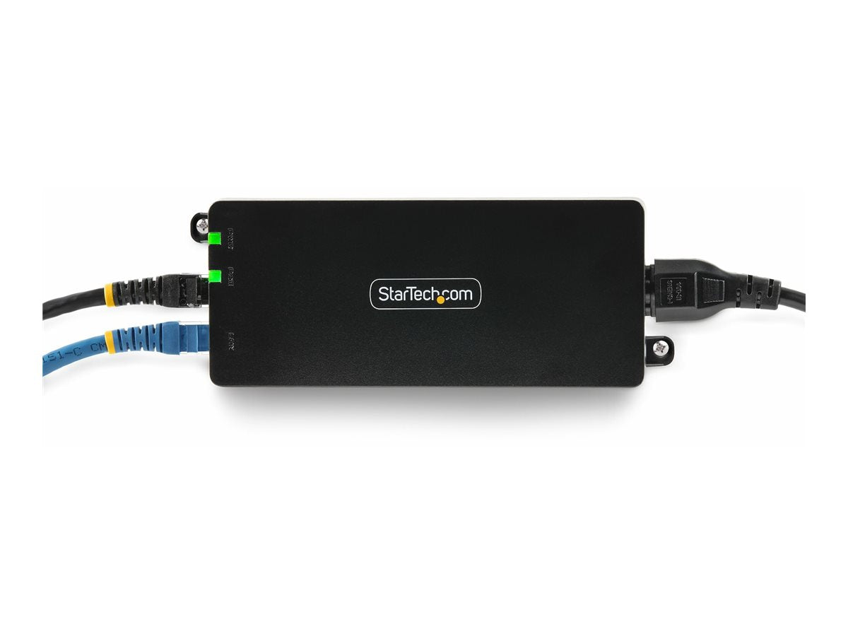 StarTech.com 1-Port 10Gbps PoE++ Injector, 90W, PoE++ (802.3af/at/bt)