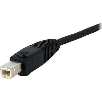 Startech.Com 15Ft 4-In-1 Usb Dual Link Dvi-D Kvm Switch Cable W/ Audio & Microphone