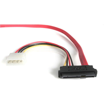 Startech.Com 18In Sas 29 Pin To Sata Cable With Lp4 Power