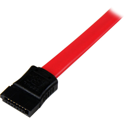 Startech.Com 18In Sata To Left Side Angle Sata Serial Ata Cable