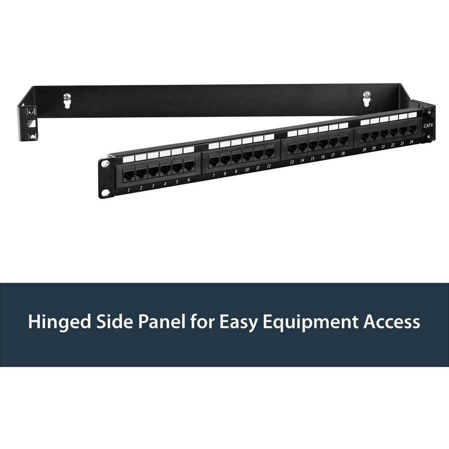 Startech.Com 1U 19In Hinged Wall Mounting Bracket For Patch Panels