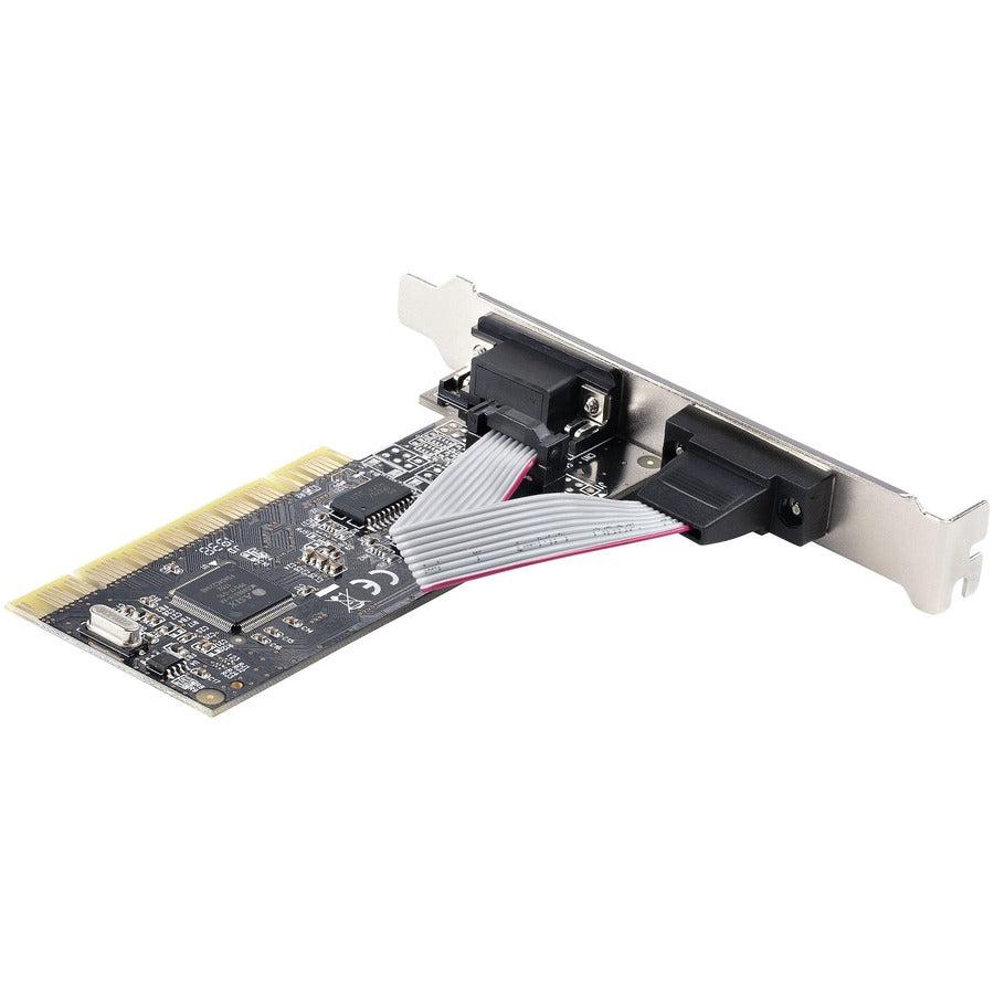 Startech.Com 2-Port Pci Rs232 Serial Adapter Card - Pci Serial Port Expansion Controller Card -