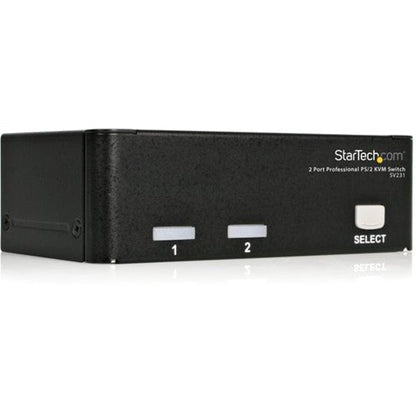 Startech.Com 2 Port Professional Ps/2 Kvm Switch - Ps/2 - 2 Ports - 1 Local User - 1U