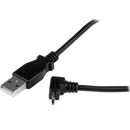 Startech.Com 2M Micro Usb Cable - A To Up Angle Micro B