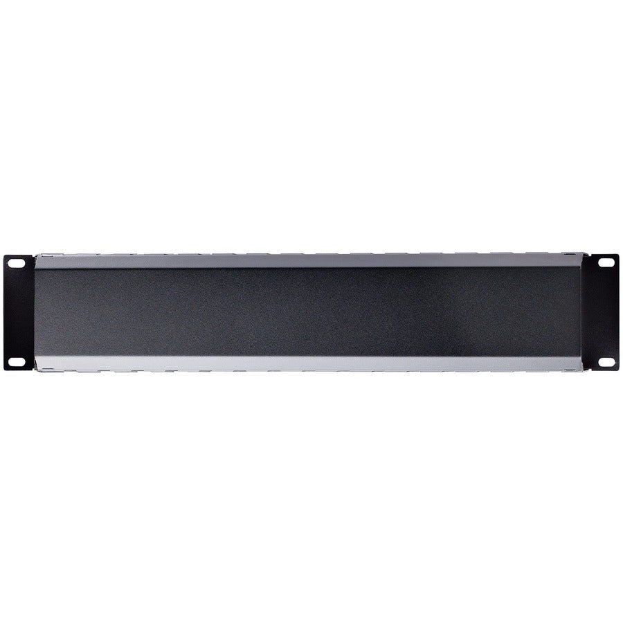 StarTech.com 2U Horizontal Finger Duct Rack Cable Management Panel wit