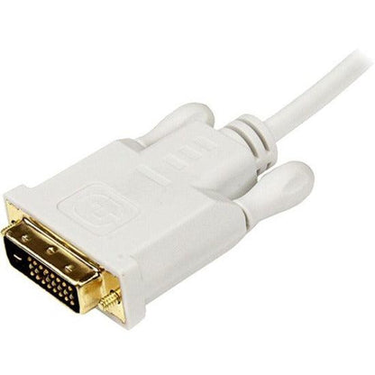 Startech.Com 3 Ft Mini Displayport To Dvi Adapter Converter Cable  Mini Dp To Dvi 1920X1200 - White