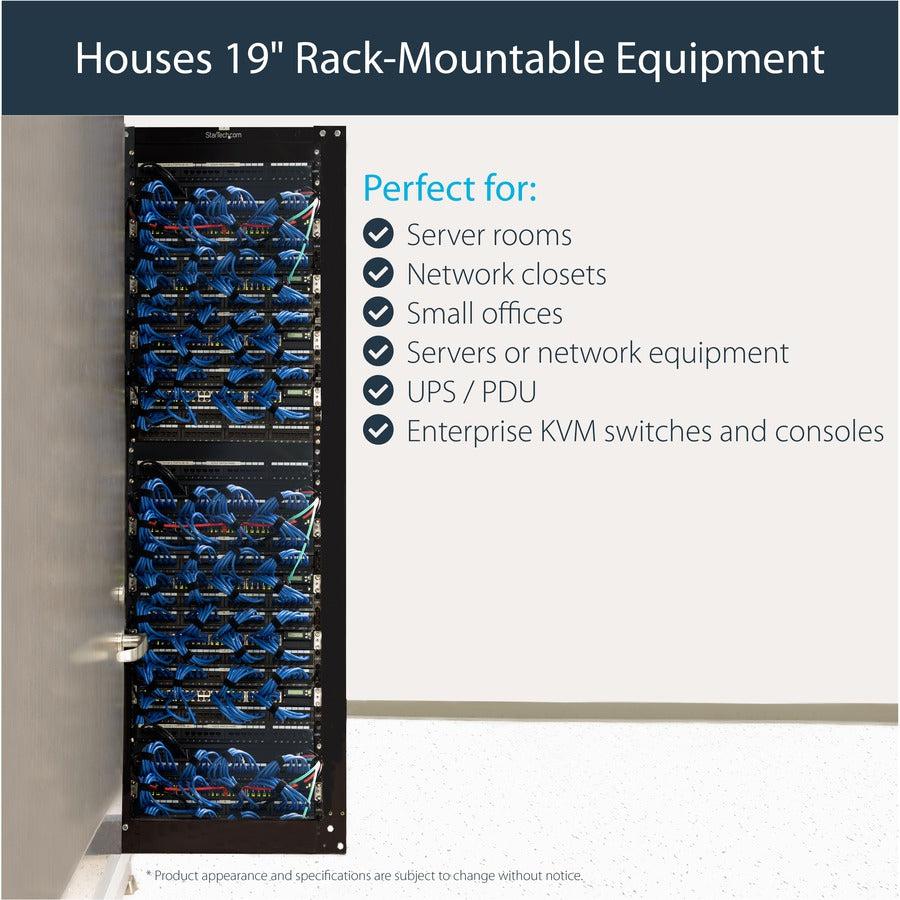 Startech.Com 36U Adjustable 4 Post Server Equipment Open Frame Rack Cabinet