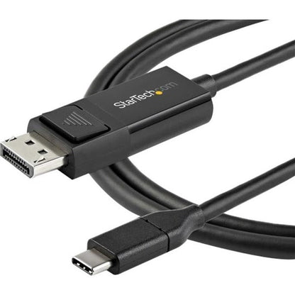 Startech.Com 3Ft (1M) Usb C To Displayport 1.2 Cable 4K 60Hz - Bidirectional Dp To Usb-C Or Usb-C To Dp Reversible Video Adapter Cable - Hbr2/Hdr - Usb Type C/Tb3 Monitor Cable