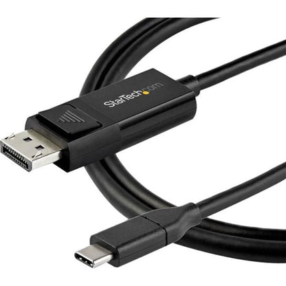 Startech.Com 3Ft (1M) Usb C To Displayport 1.4 Cable 8K 60Hz/4K - Bidirectional Dp To Usb-C Or Usb-C To Dp Reversible Video Adapter Cable -Hbr3/Hdr/Dsc - Usb Type-C/Tb3 Monitor Cable