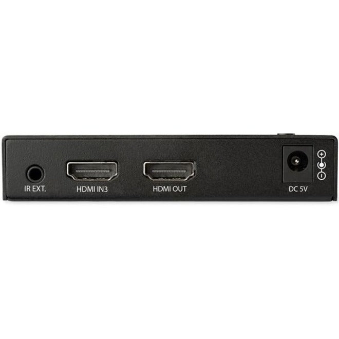 Startech.Com 4-Port Hdmi Video Switch - 3X Hdmi And 1X Displayport - 4K 60Hz