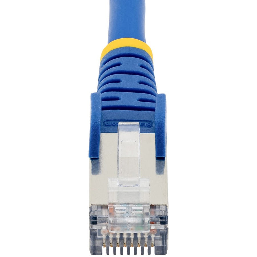 Startech.Com 4Ft Cat6A Ethernet Cable, Blue Low Smoke Zero Halogen (Lszh) 10 Gbe 100W Poe S/Ftp Snagless Rj-45 Network Patch Cord