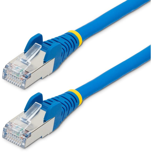 Startech.Com 4Ft Cat6A Ethernet Cable, Blue Low Smoke Zero Halogen (Lszh) 10 Gbe 100W Poe S/Ftp Snagless Rj-45 Network Patch Cord