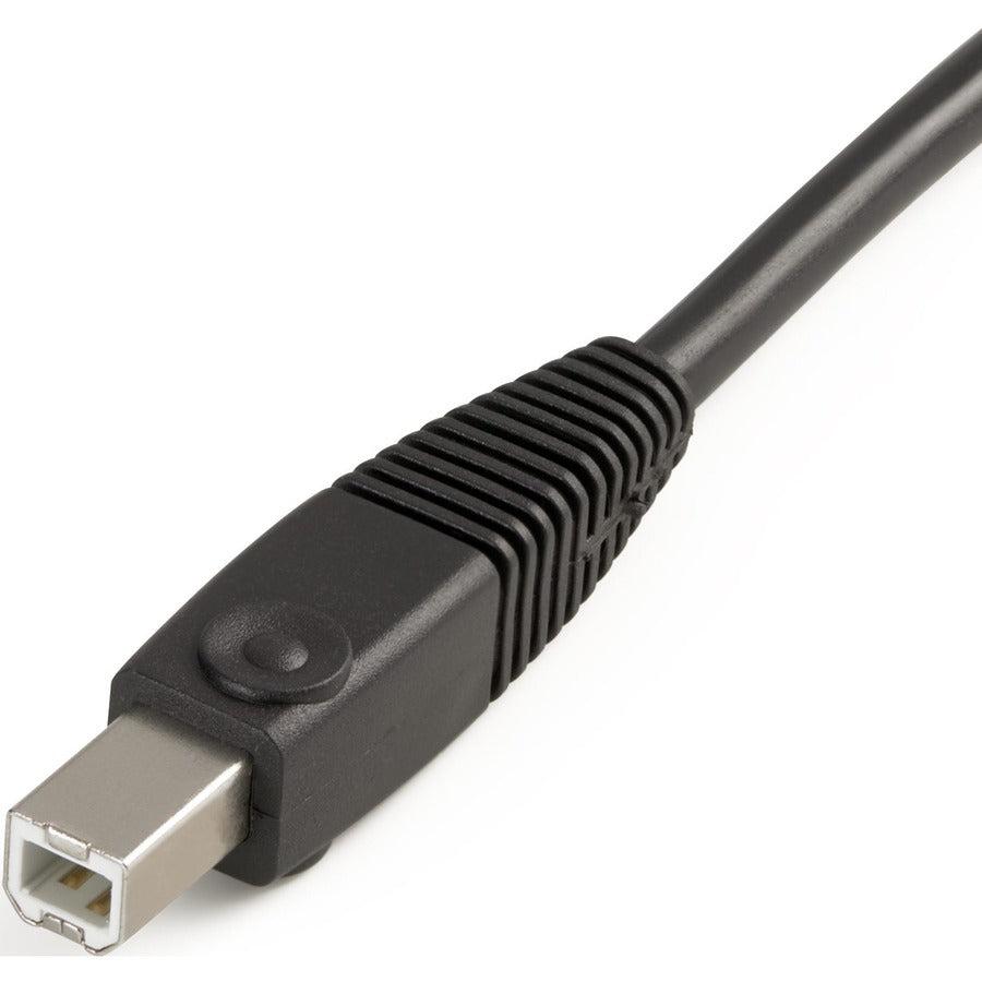 Startech.Com 6 Ft 4-In-1 Usb Dvi Kvm Cable With Audio And Microphone