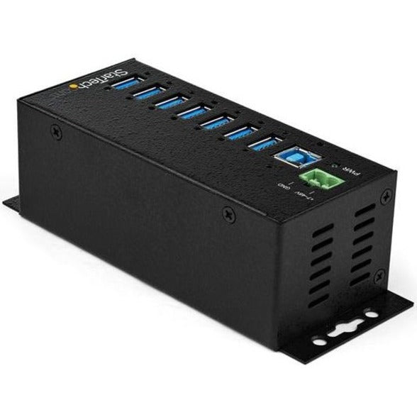 Startech.Com 7-Port Usb 3.0 Hub With Power Adapter - Metal Industrial Usb-A Hub With Esd & 350W