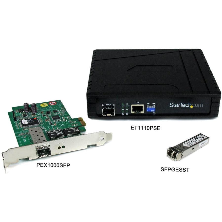 Startech.Com Cisco Sfp-Ge-S Compatible Sfp Module - 1000Base-Sx - 1Gbe Multimode Fiber Mmf Optic