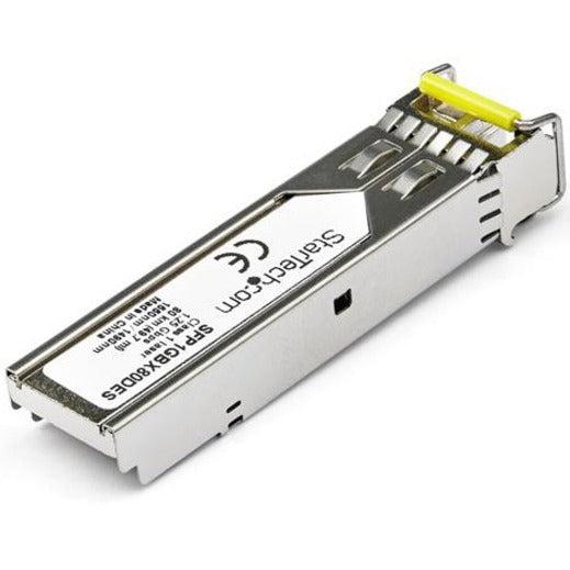 Startech.Com Dell Emc Sfp-1G-Bx80-D Compatible Sfp Module - 1000Base-Bx-D - 10 Gbe Gigabit Ethernet Bidi Fiber (Smf) (Sfp1Gbx80Des)