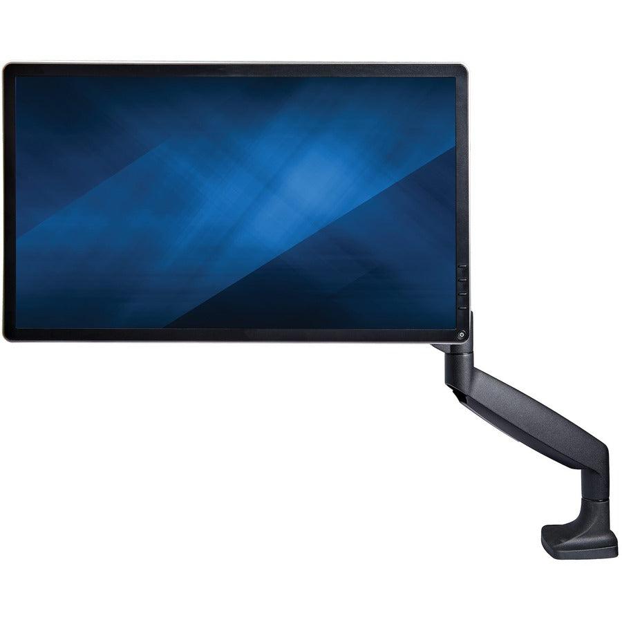 Startech.Com Desk Mount Monitor Arm - Heavy Duty Ergonomic Vesa Monitor Arm - Single 34" (20Lb) Display - Full Motion, Height Adjustable, Articulating - Aluminum - C-Clamp/Grommet- Black