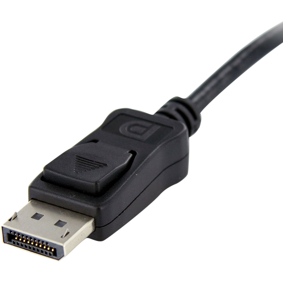 Startech.Com Displayport To Vga Adapter, Active Dp To Vga Converter, 1080P Video Dp To Vga Monitor Dongle, Latching Dp Connector, Durable