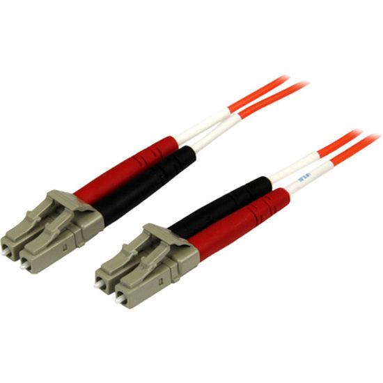 Startech.Com Fiber Optic Cable - Multimode Duplex 50/125 - Ofnp Plenum - Lc/Lc - 2 M