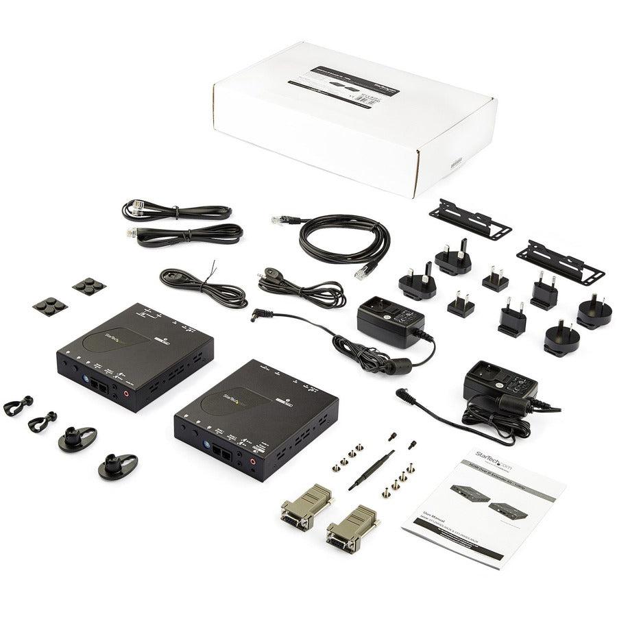 Startech.Com Hdmi Over Ip Extender Kit With Video Wall Support - 1080P