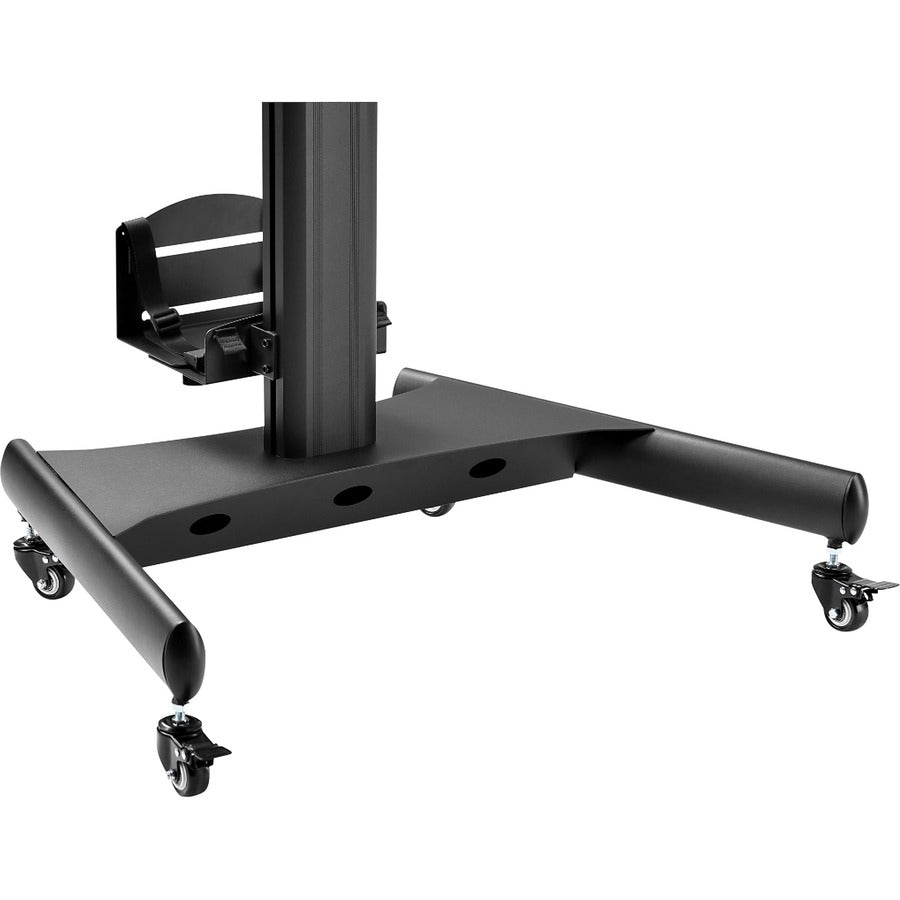 Startech.Com Mobile Workstation Cart With Monitor Mount, Cpu/Pc Holder, Keyboard Tray - Ergonomic