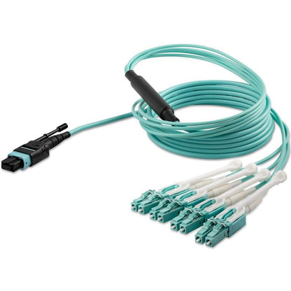Startech.Com Mpo/Mtp To Lc Breakout Cable - Plenum-Rated - Om3, 40Gb - Push/Pull-Tab - 2 M (6 Ft.)