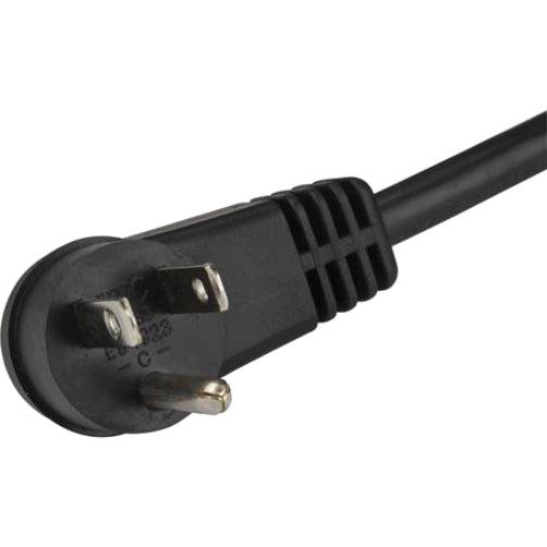 Startech.Com Power Cord - Right-Angle Nema 5-15P To C13 - 3 Ft.