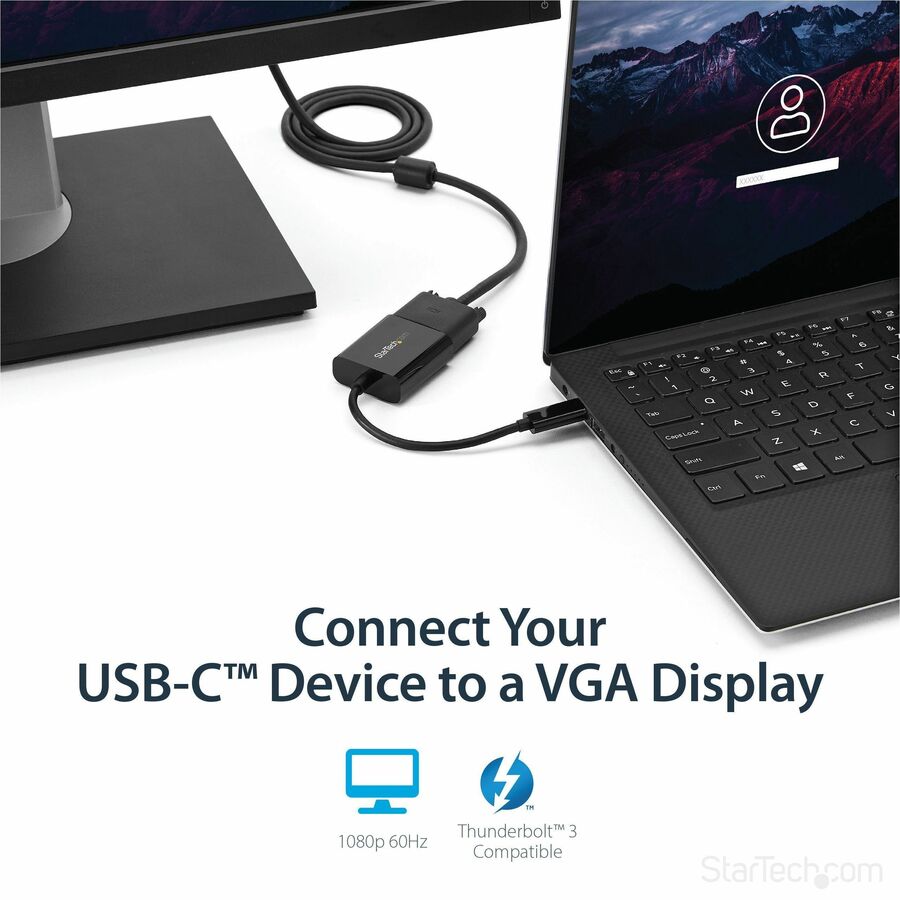 Startech.Com Usb-C To Vga Adapter