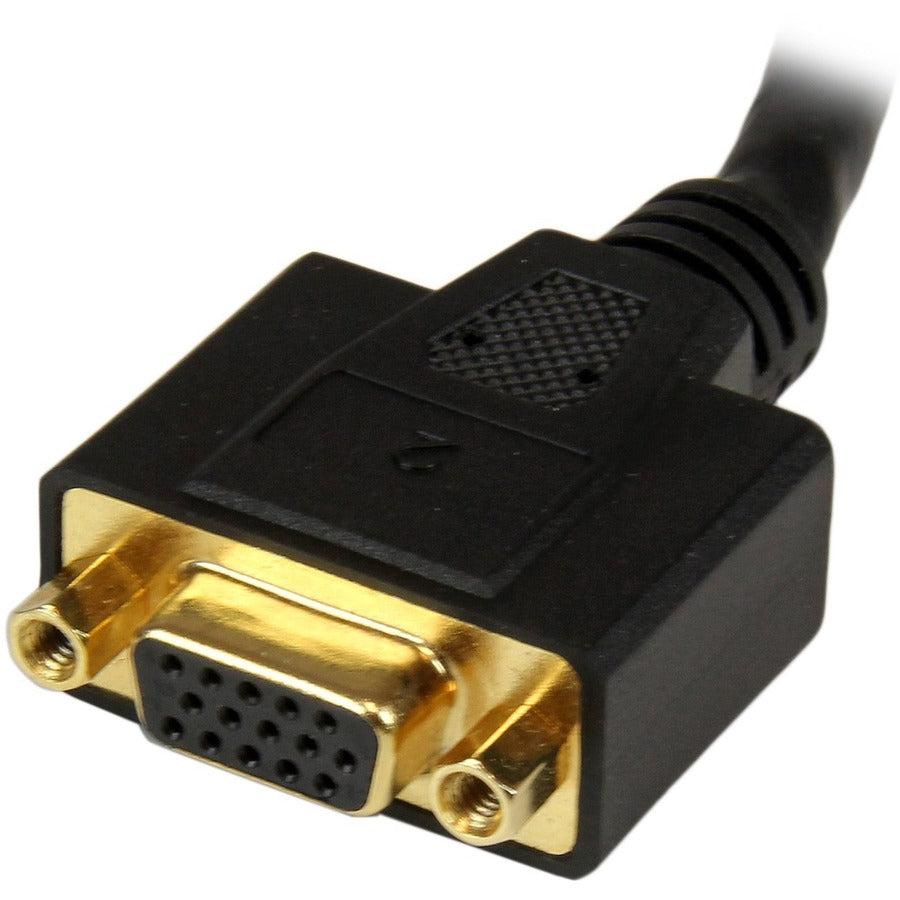 Startech.Com Wyse Compatible Dvi Splitter Cable - Dvi-I To Dvi-D And Vga - M/F - 8 In.