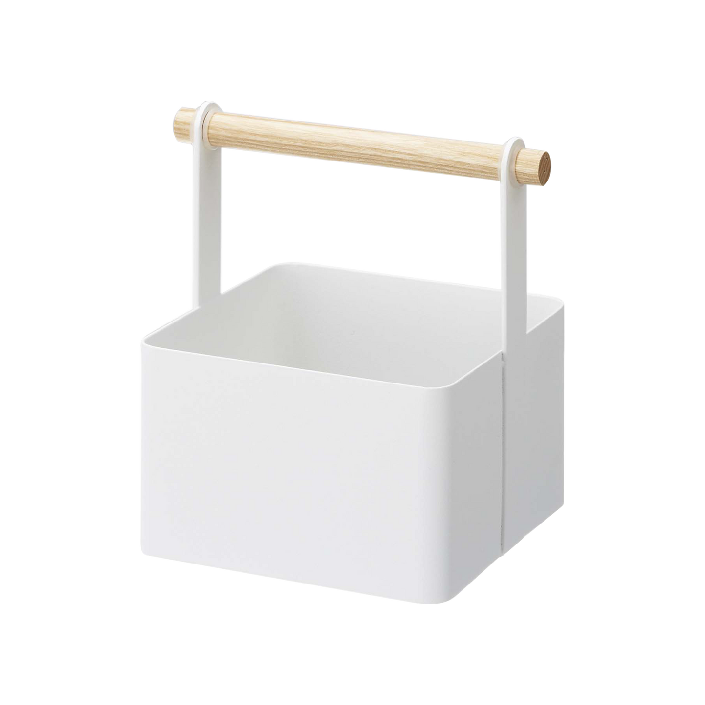 Storage Caddy - 2 Sizes - Steel + Wood