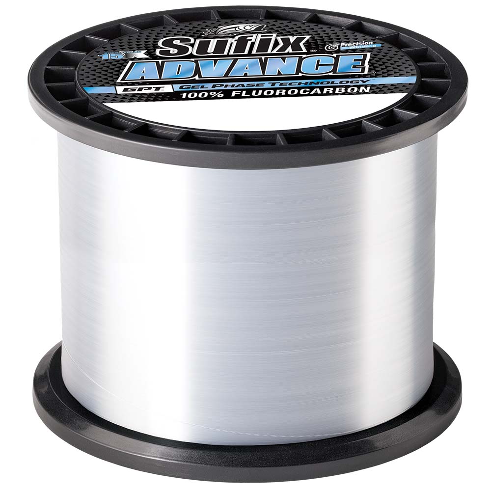 Sufix Advance&reg; Fluorocarbon - 17lb - Clear - 1200 yds