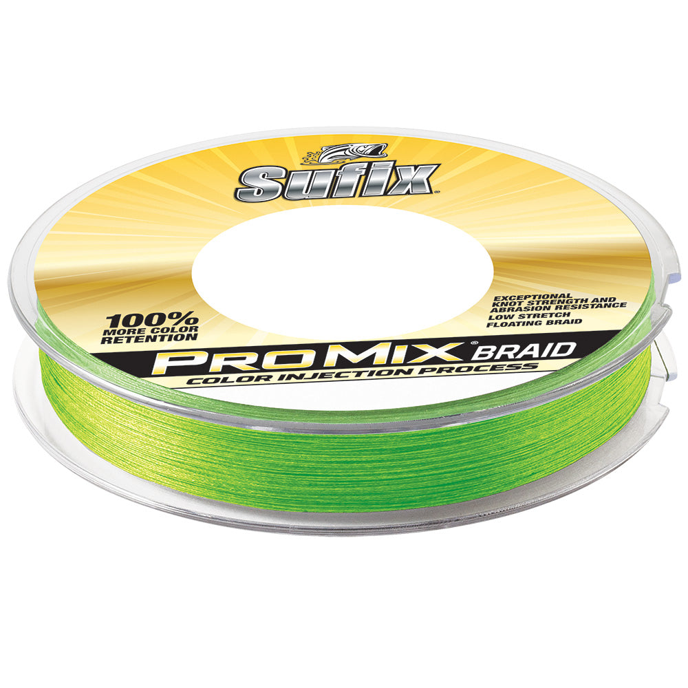 Sufix ProMix&reg; Braid - 15lb - Neon Lime - 300 yds