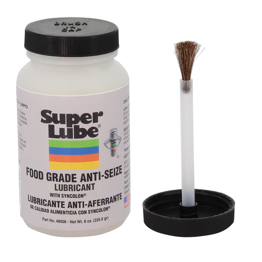 Super Lube Food Grade Anti-Seize w/Syncolon&reg; - 8oz Brush Bottle