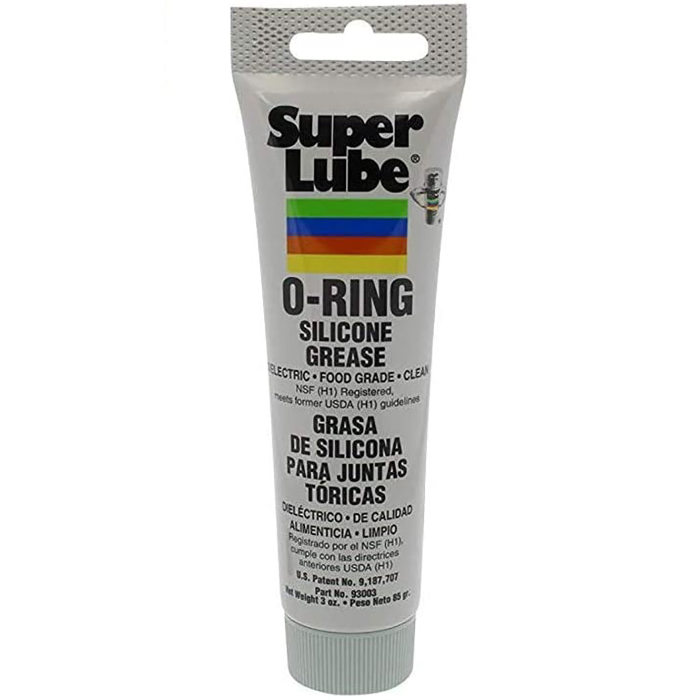 Super Lube O-Ring Silicone Grease - 3oz Tube