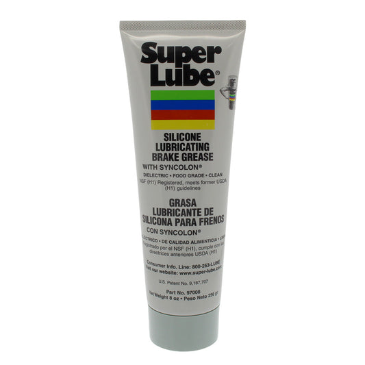 Super Lube Silicone Lubricating Brake Grease w/Syncolon&reg; - 8oz Tube