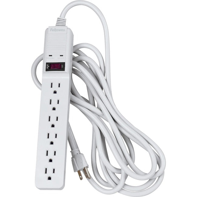 Surge Protector With 6 Outlets. 450 Joules, Emi/Rfi Noise Filtering, Illuminated