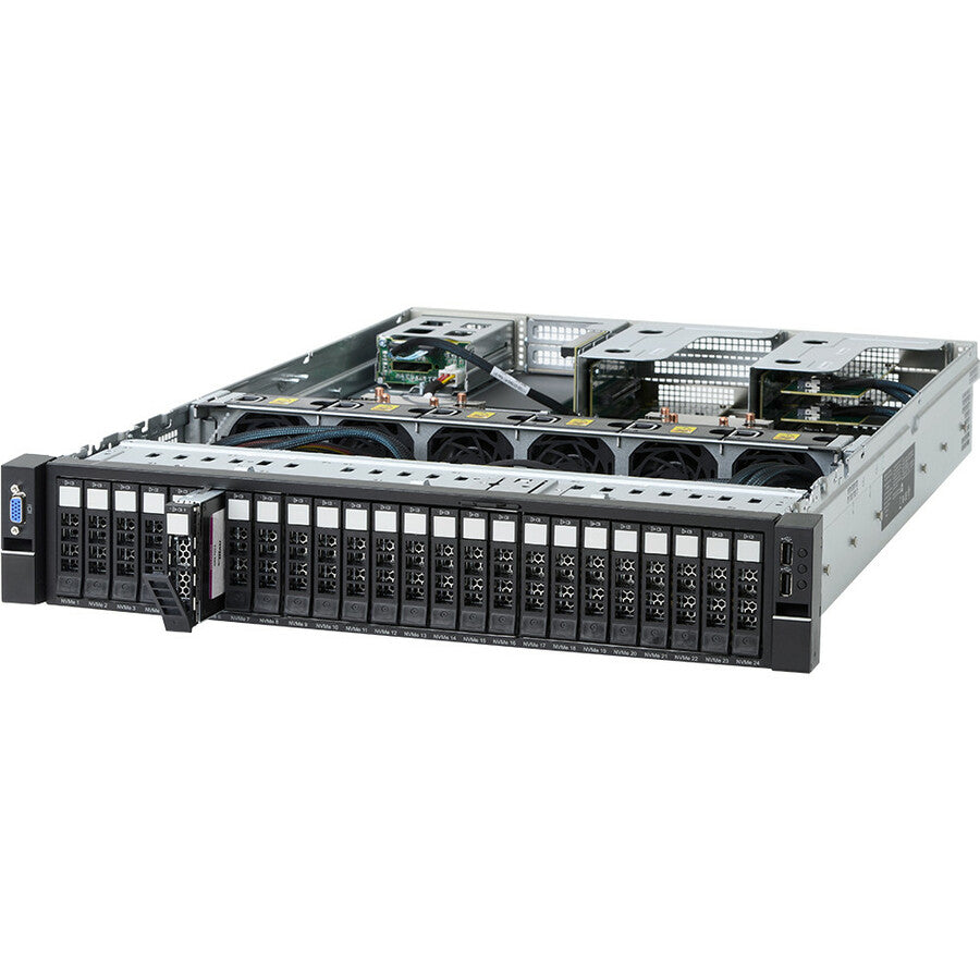 Svr2U24-24 76.8Tb 6140 256G,2X10Gbe Ntaa Pcie Ri-1.2Dw/D Se