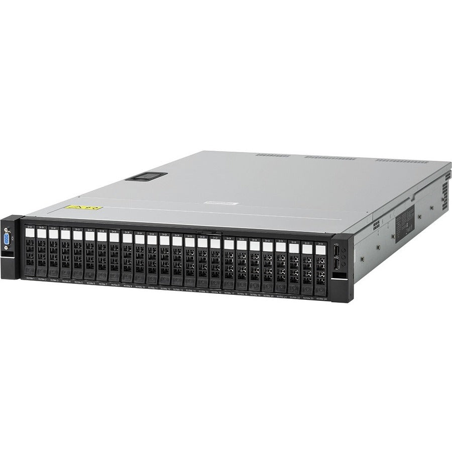 Svr2U24-24 76.8Tb 6140 256G,2X10Gbe Ntaa Pcie Ri-1.2Dw/D Se