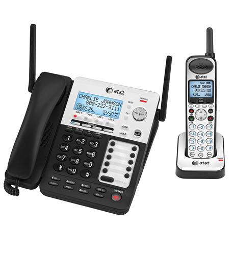 SynJ 4-Line Corded/Cordless SMB ATT-SB67138