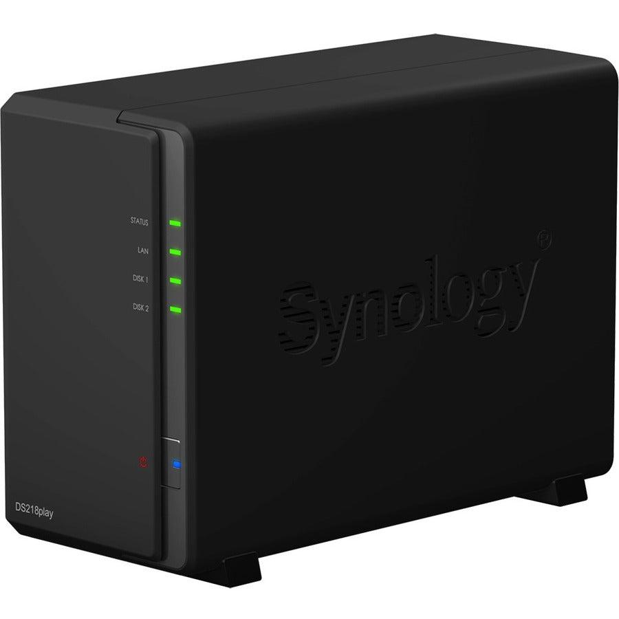 Synology Diskstation Ds218Play 2-Bay Desktop Nas For Home & Soho