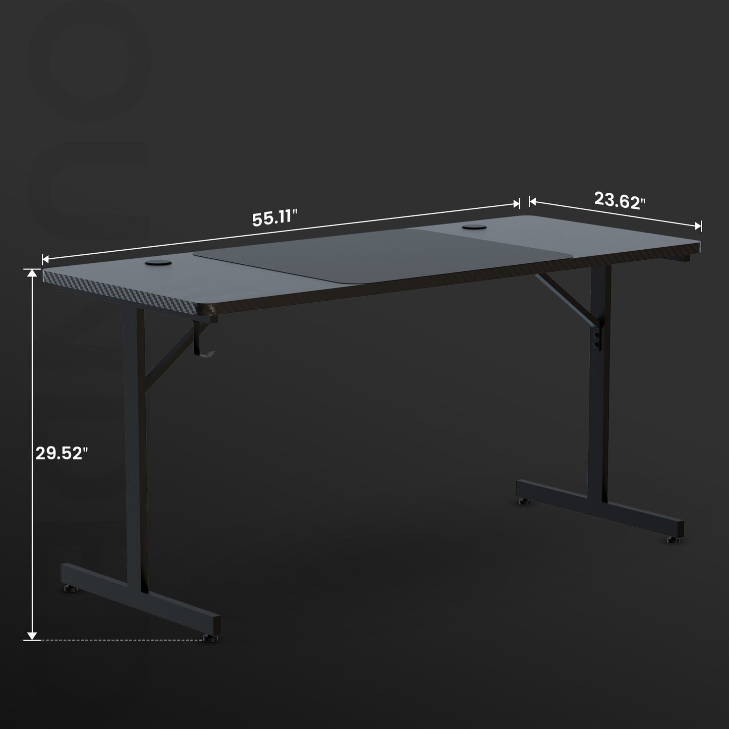 T-Shaped Series RGB Gaming Desk GTP200