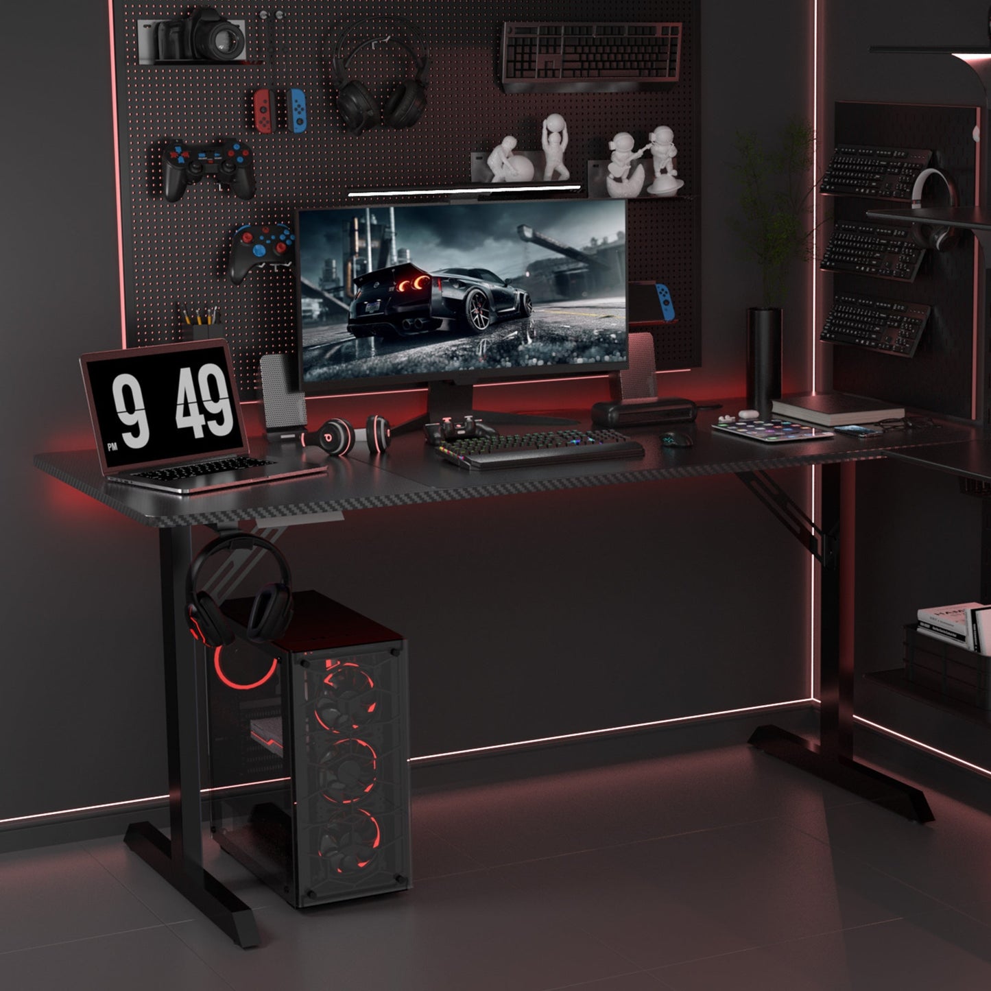 T-Shaped Series RGB Gaming Desk GTP200